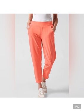 Athleta Coral Ankle Pull-On Pants Size 10 Tall NWT